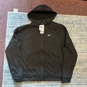 Nike Men's Black Full-Zip hoodie size medium